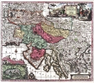 SEUTTER,  GEORG MATTHÄUS: MAP OF VOIVODINA, CARNIOLA, VINDISCH MARK AND ISTRIA